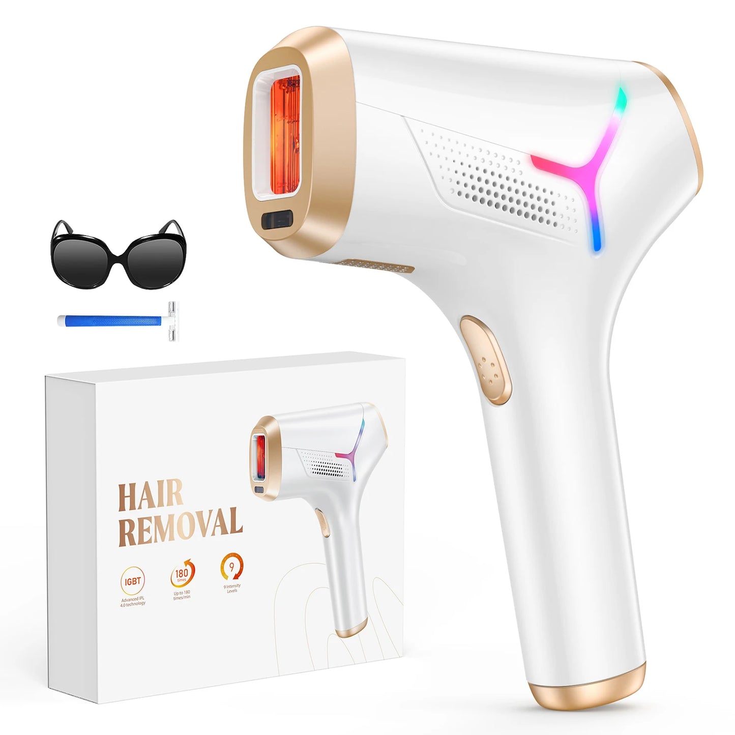 Epilator til hårfjerning. IPL Laser