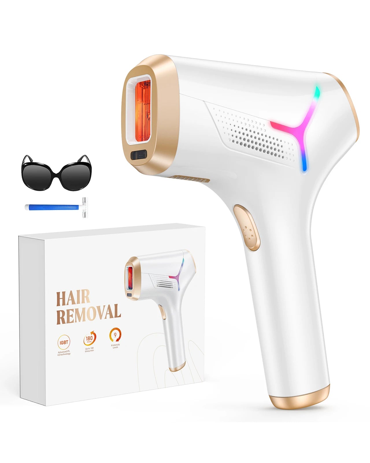 Epilator til hårfjerning. IPL Laser
